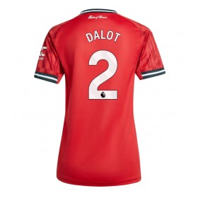 Dámské fotbalový oblečení Manchester United Diogo Dalot #2 Domácí košile 2025-26 Krátkým Rukávem